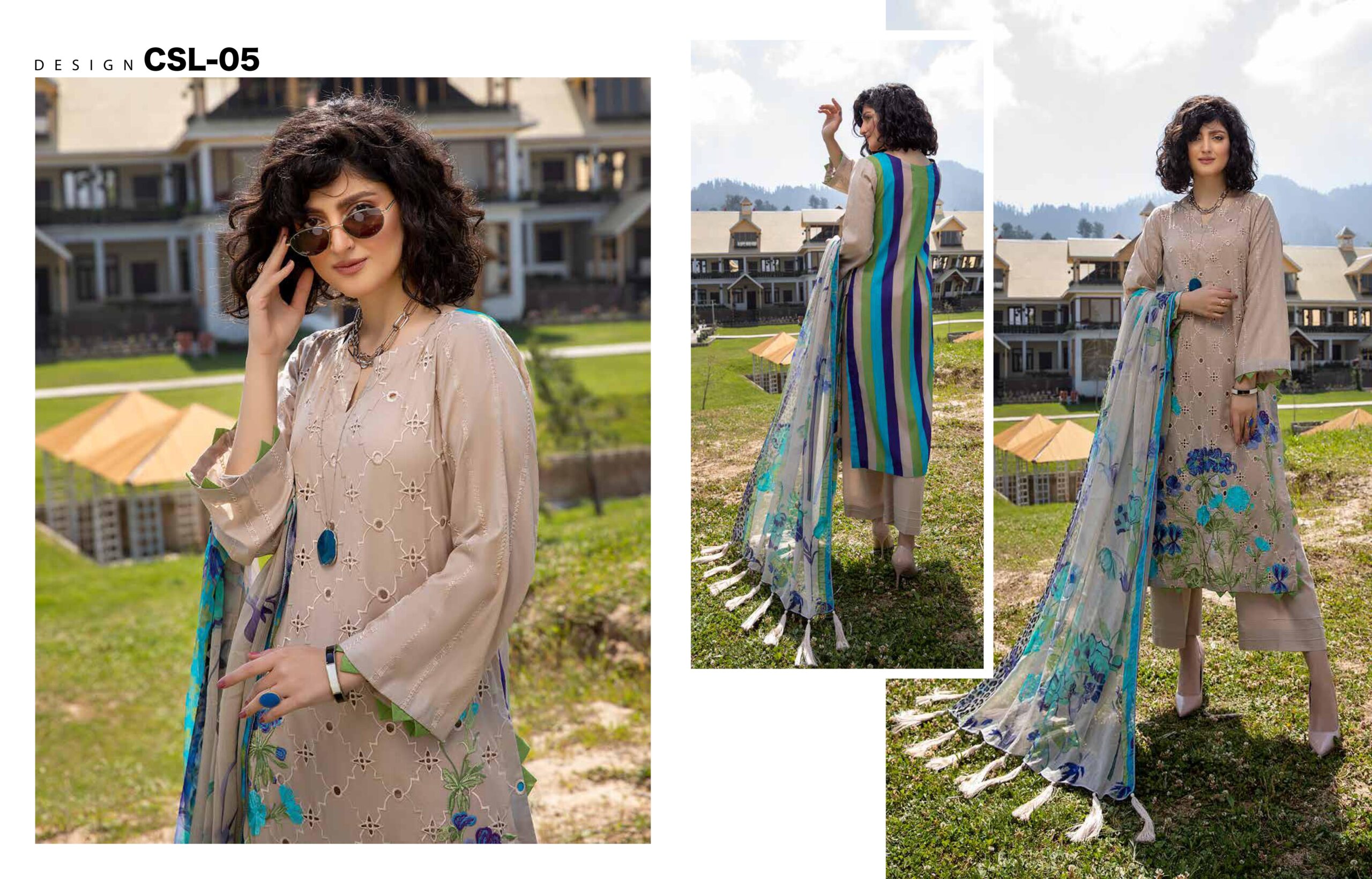 Charizma Signature Embroidered Lawn Collection Vol-1, ’21