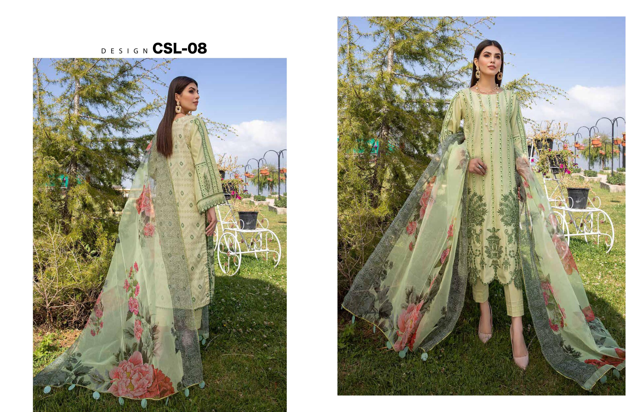 Charizma Signature Embroidered Lawn Collection Vol-1, ’21