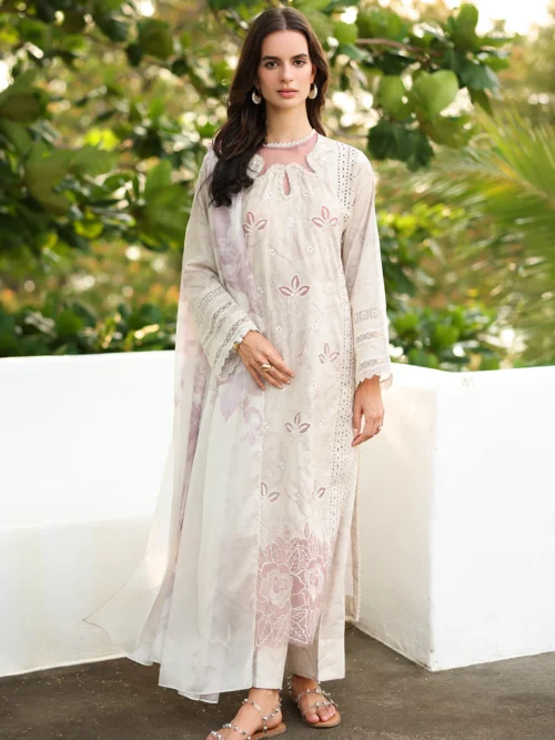 1 (1) SS-01 Embroidered Lawn