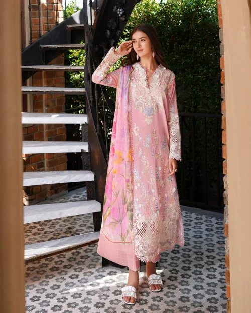 MUSHQ AMOI LUXURY LAWN Silent Vows