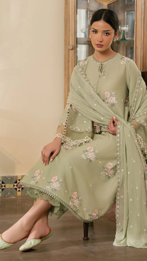 MAHIRI BY CROSS STITCH D-01 FLORAL HUSE