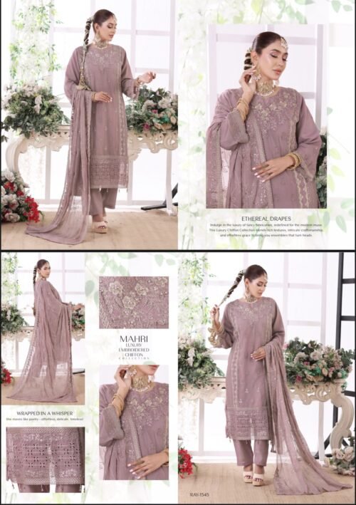 MAHRI LUXURY CHIFFON - RAY 1545