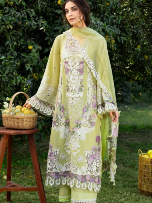 ELAF PREMIUM LUXURY LAWN ELY-08 PISTACHIA