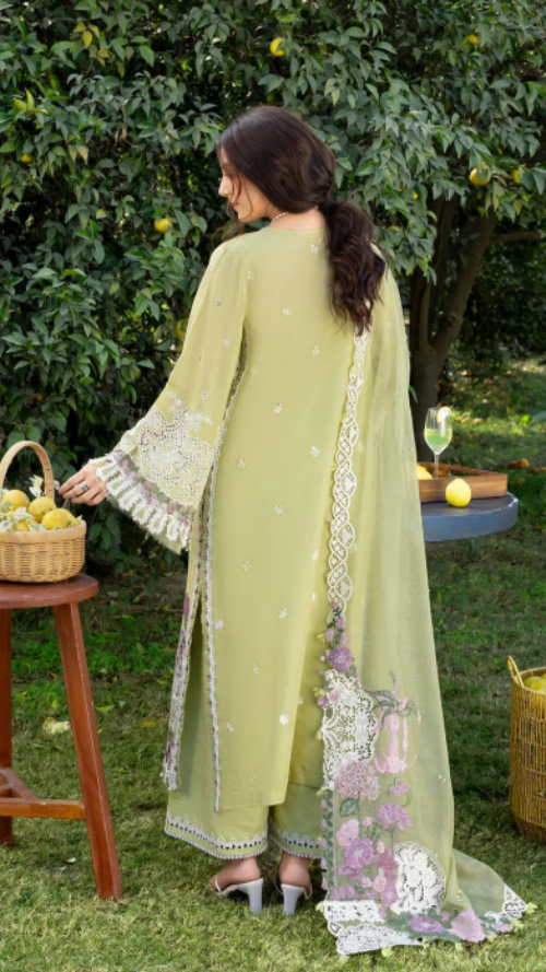 ELAF PREMIUM LUXURY LAWN ELY-08 PISTACHIA