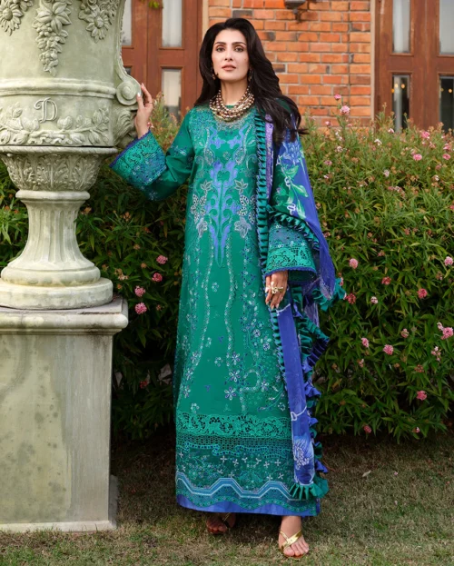 AMOI LUXURY LAWN Blooming Romance