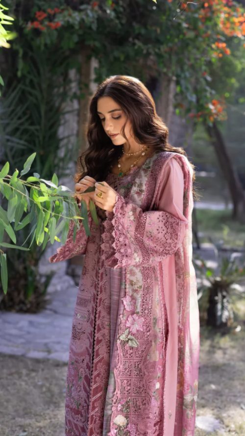 ELAF PREMIUM LUXURY LAWN ELY-09 ROSEE