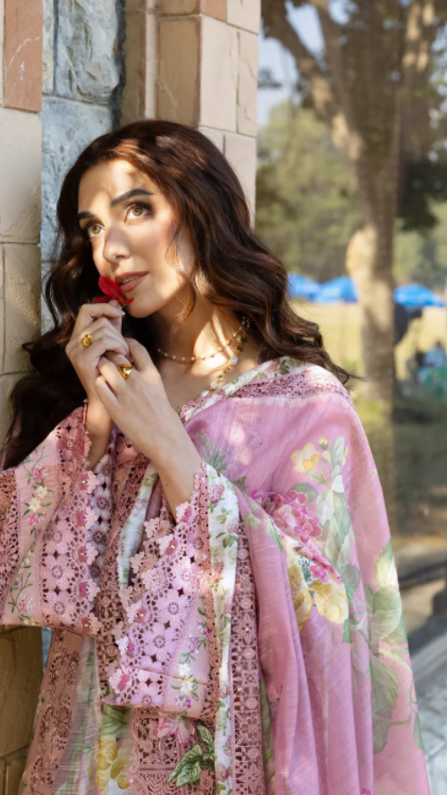 ELAF PREMIUM LUXURY LAWN ELY-09 ROSEE