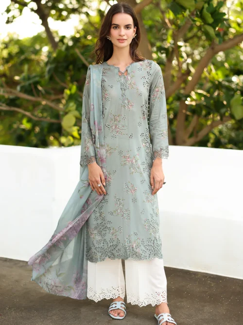 SS-12 Embroidered Lawn