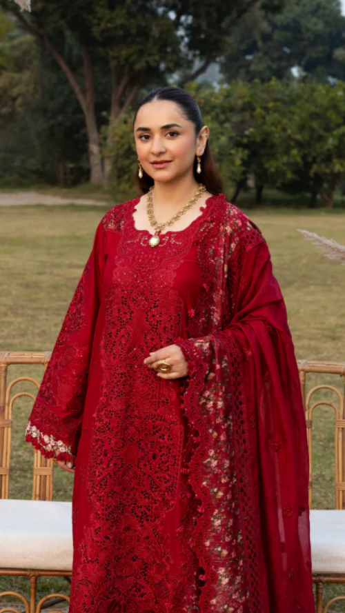 ELAF PREMIUM LUXURY LAWN ELY-10 CHERIE LADY