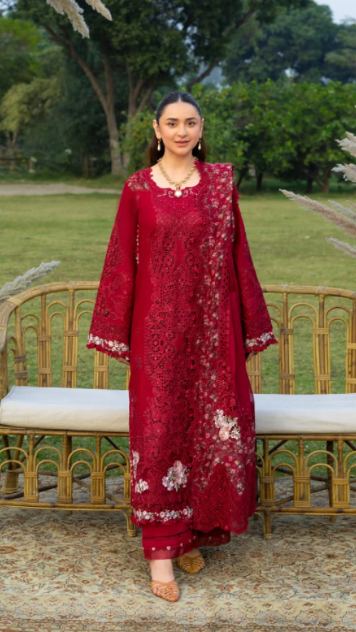 ELAF PREMIUM LUXURY LAWN ELY-10 CHERIE LADY