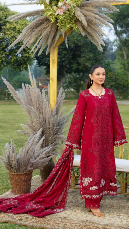 ELAF PREMIUM LUXURY LAWN ELY-10 CHERIE LADY