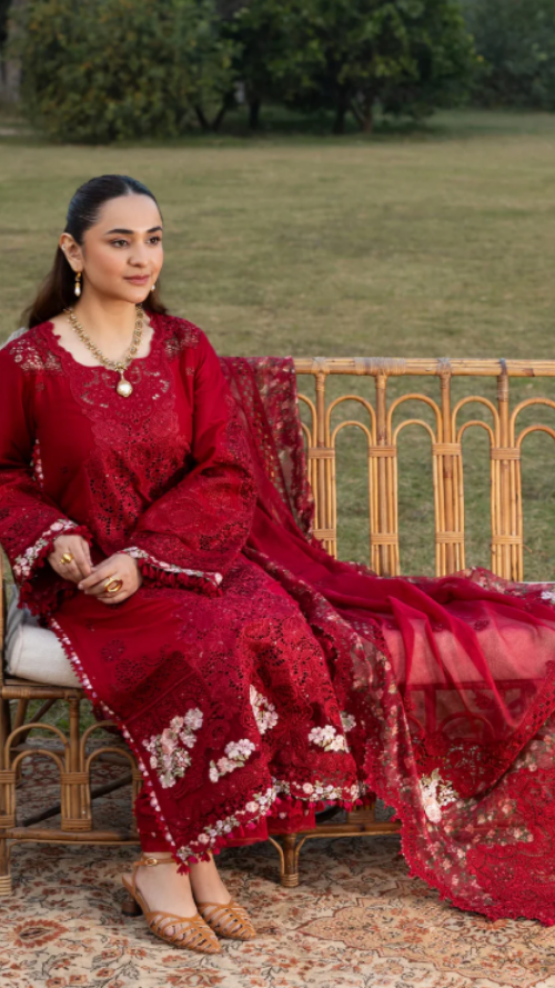 ELAF PREMIUM LUXURY LAWN ELY-10 CHERIE LADY