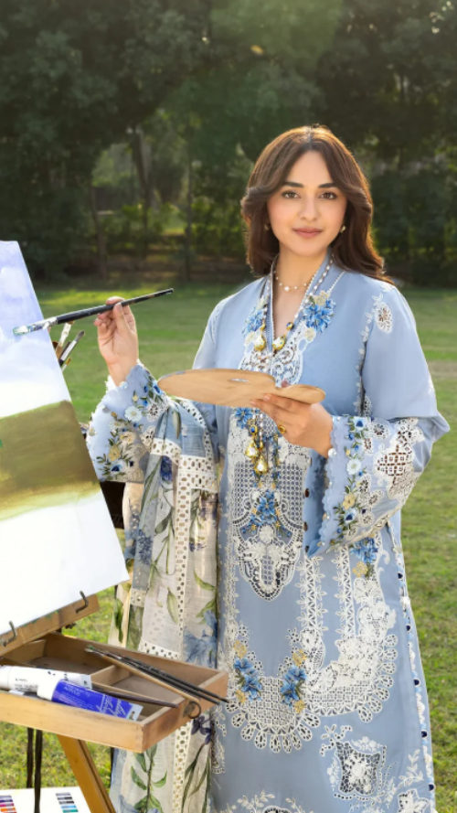 ELAF PREMIUM LUXURY LAWN ELY-1B SERENITY