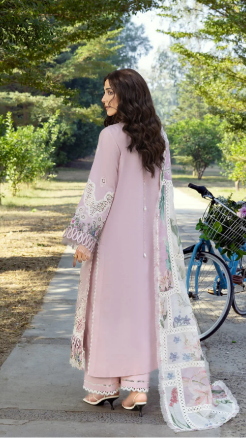 ELAF PRIMIUM LUXURY LAWN ELY-1A MAISON PINK