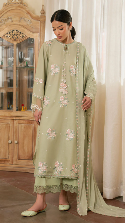 MAHIRI BY CROSS STITCH D-01 FLORAL HUSE