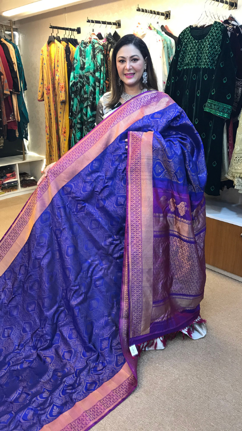 ORGINAL HAND LOOM PURE SILK GADOWAL SHAREE GD-01