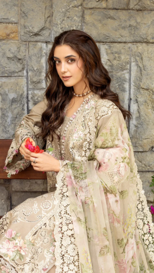 ELAF PREMIUM LUXURY LAWN ELY-2A CAMELLIA