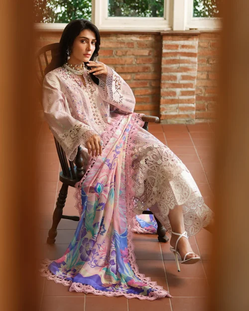 MUSHQ AMOI LUXURY LAWN Opulent Whisper