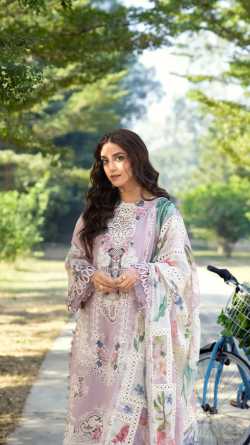 ELAF PRIMIUM LUXURY LAWN ELY-1A MAISON PINK