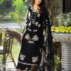 ELAF PREMIUM LUXURY LAWN ELY-2B MIDNIGHT BLOSSOM
