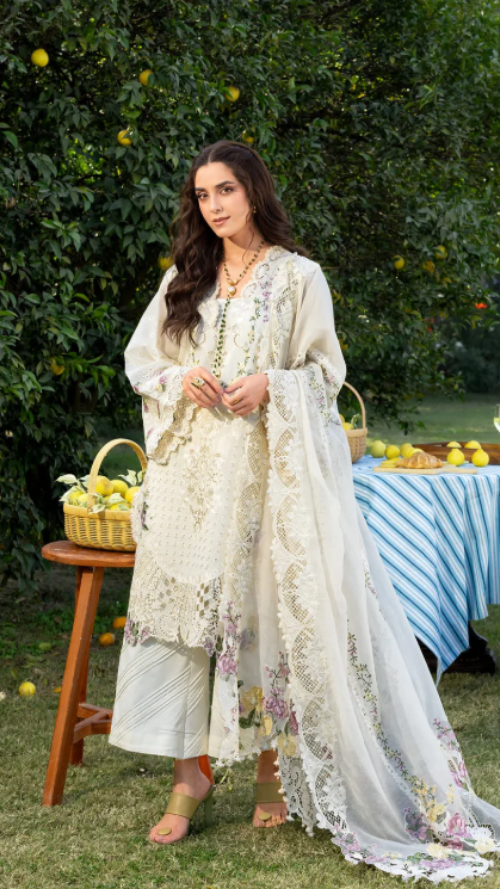 ELAF PREMIUM LUXURY LAWN ELY-3A PERLE