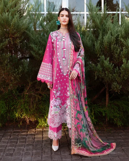 4 (4) AMOI LUXURY LAWN Blushing Rose