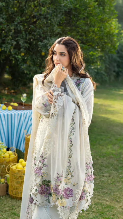 ELAF PREMIUM LUXURY LAWN ELY-3A PERLE
