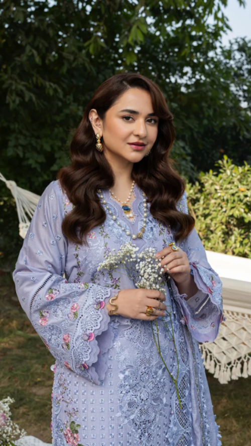 ELAF PREMIUM LUXURY LAWN ELY-3B PARADISE