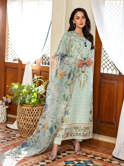 MUSHQ ASTORIA FESTIVE LAWN -Elif