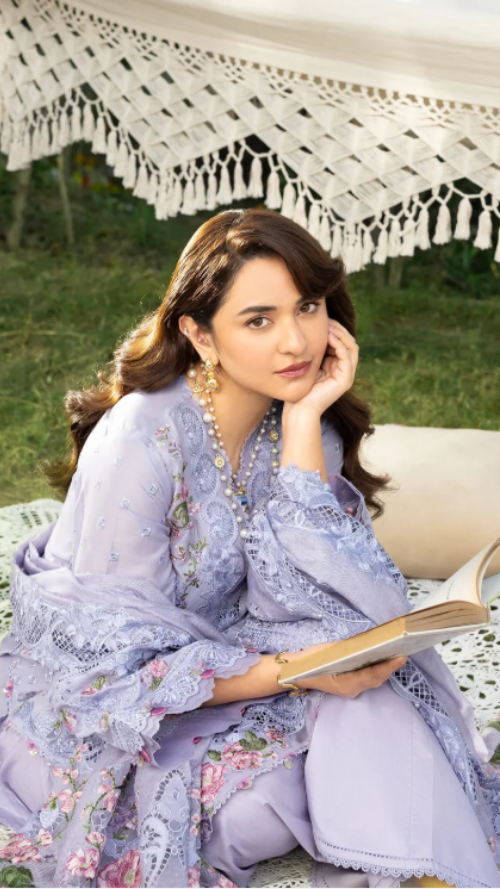 ELAF PREMIUM LUXURY LAWN ELY-3B PARADISE