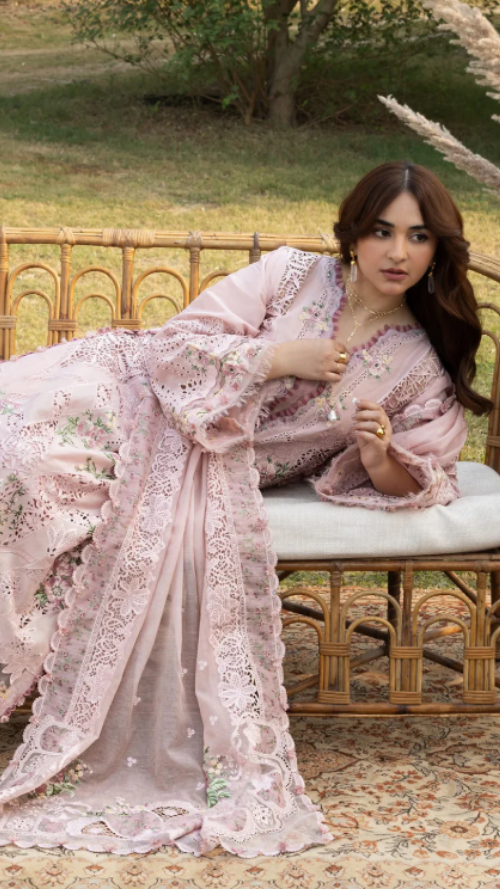 ELAF PREMIUM LUXURY LAWN ELY-4A BLOOMING