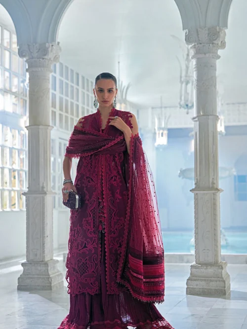 5A (2) SOBIA NAZIR LUXURY LAWN D-5A