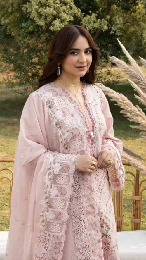 ELAF PREMIUM LUXURY LAWN ELY-4A BLOOMING