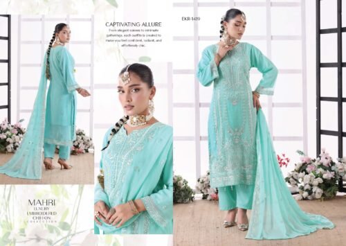7 (2) MAHRI LUXURY CHIFFON - EKR 1419