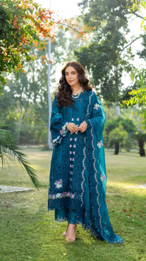 ELAF PREMIUM LUXURY LAWN ELY-06 SAPPHIRE