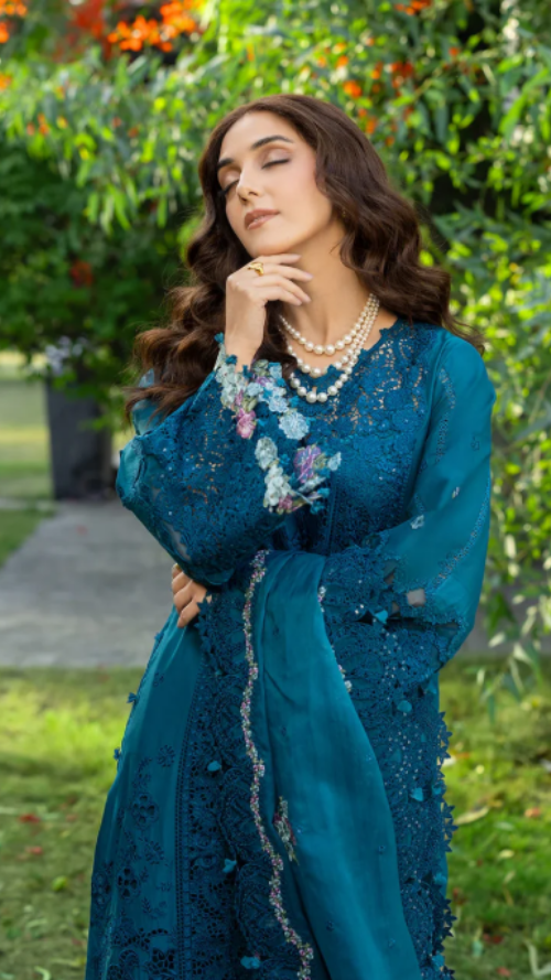 ELAF PREMIUM LUXURY LAWN ELY-06 SAPPHIRE