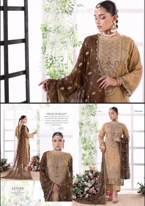 MAHRI LUXURY CHIFFON - EKR 1409