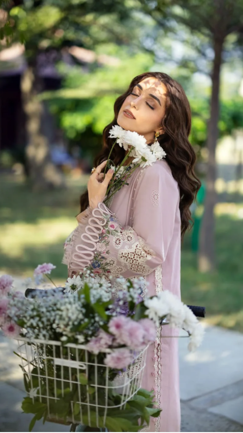 ELAF PRIMIUM LUXURY LAWN ELY-1A MAISON PINK