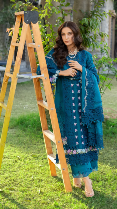 ELAF PREMIUM LUXURY LAWN ELY-06 SAPPHIRE