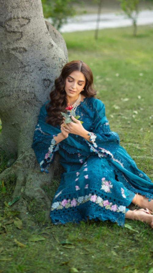 ELAF PREMIUM LUXURY LAWN ELY-06 SAPPHIRE