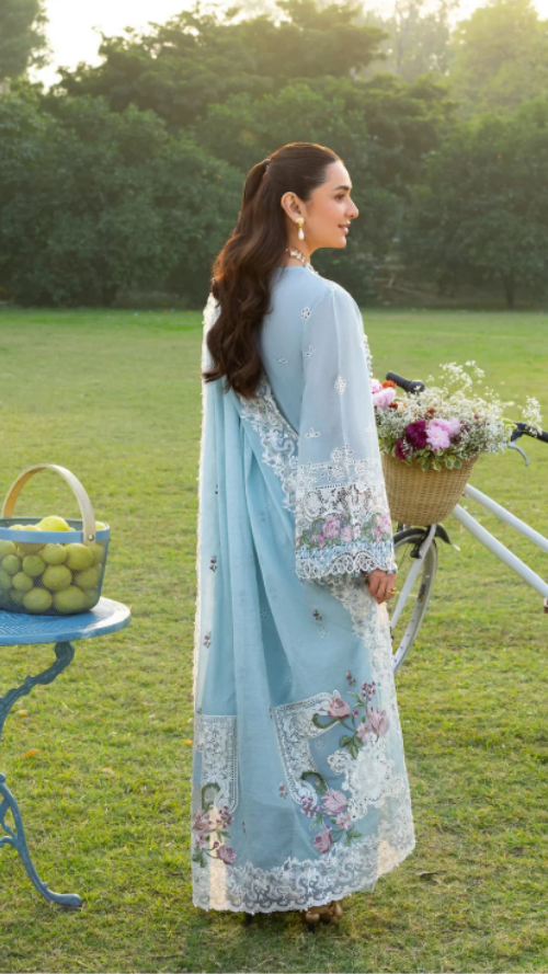 ELAF PREMIUM LUXURY LAWN ELY-07 MORNIG DRIZZLE