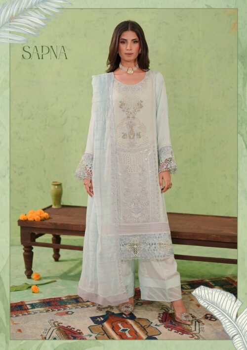 GUZEL CHIFFON FORMAL 3PIECE COLLECTION  Sapna - Bayaan