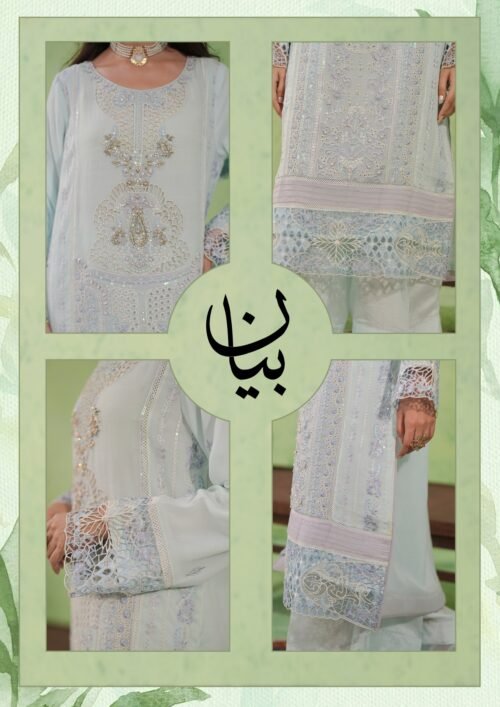 GUZEL CHIFFON FORMAL 3PIECE COLLECTION  Sapna - Bayaan