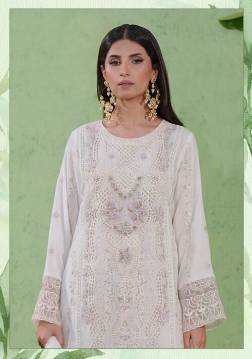 Bayan chiffon _page-0024 GUZEL CHIFFON FORMAL 3PIECE COLLECTION Zehnaseeb - Bayaan