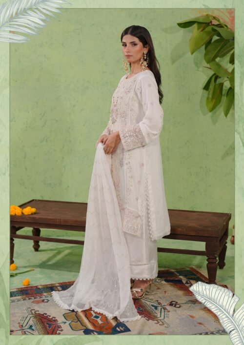 Bayan chiffon _page-0025 GUZEL CHIFFON FORMAL 3PIECE COLLECTION Zehnaseeb - Bayaan