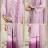 GUZEL ORGANZA STITCHED 3PC COLLECTION Virel - Nikhaar
