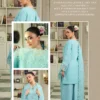 GUZEL ORGANZA STITCHED 3PC COLLECTION  Evara - Nikhaar