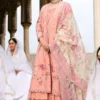 DUSKY ROSE-3PC EMBROIDERED LAWN SUIT