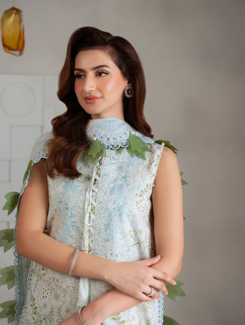 1 (3) Bagh Whispers of Bloom -SKY BLUE