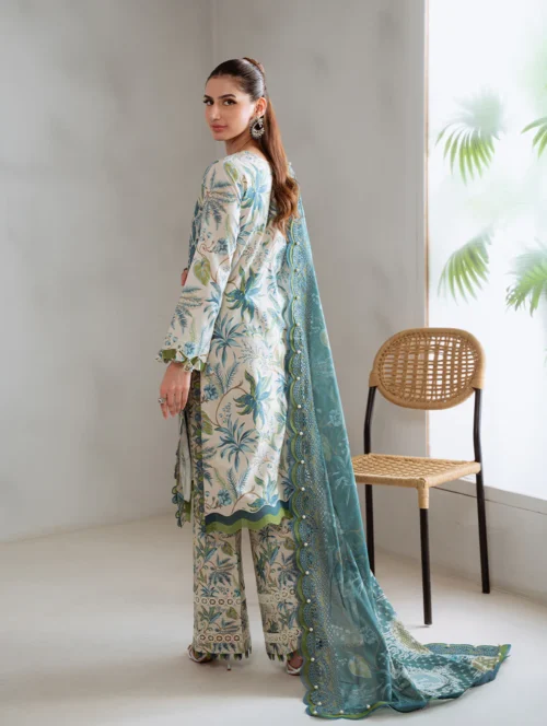 10 (2) Bagh Whispers of Bloom-Cream/BL